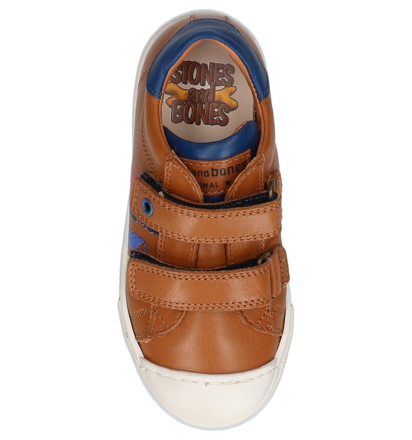 STONES and BONES Chaussures basses en Cognac en cuir (245650)