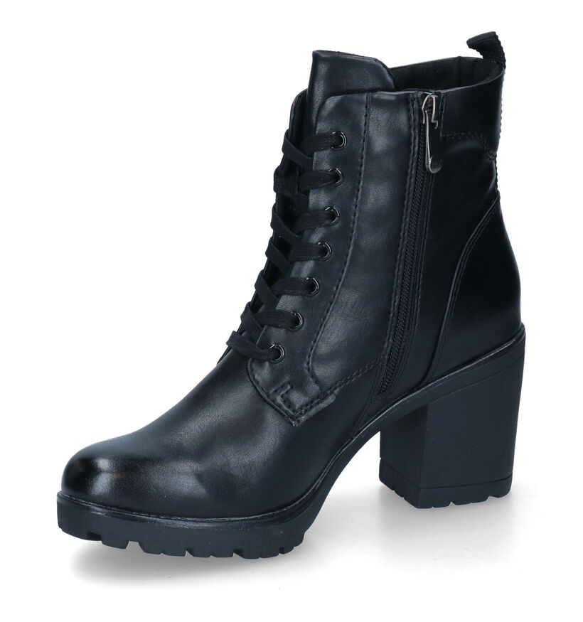 Marco Tozzi Bottines à lacets en Beige foncé pour femmes (312953)