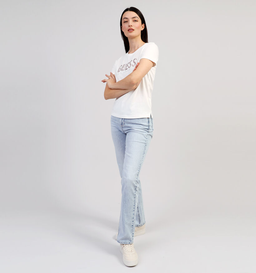 Guess T-shirt en Blanc pour femmes (352973)