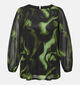 ONLY Carmakoma Forest Groene Blouse voor dames (347706)