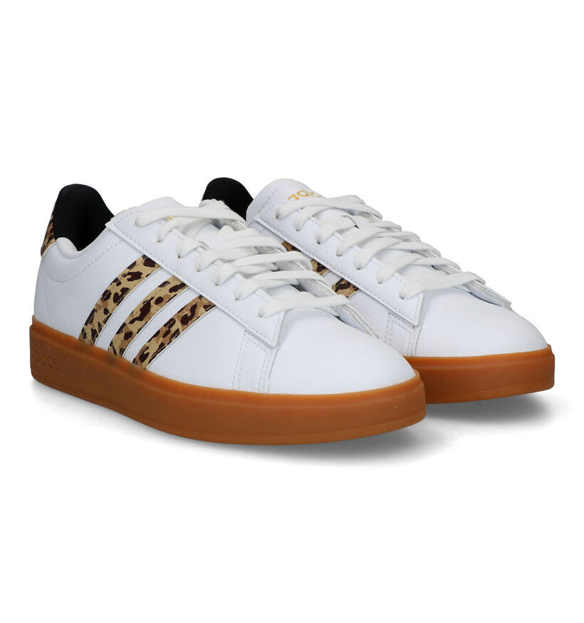 adidas Grand Court 2.0 Witte Sneakers voor dames (318842) - geschikt voor steunzolen