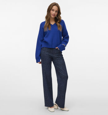 Vero Moda Jeans Blauw