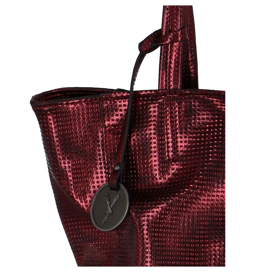 Bordeaux Metallic Shopper Suri Frey Missy in kunstleer (227617)