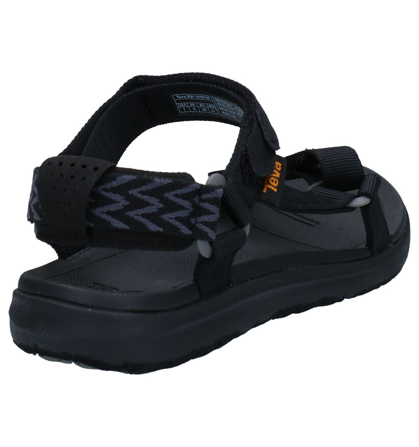 Teva Sanborn Sandales en Noir en textile (289231)