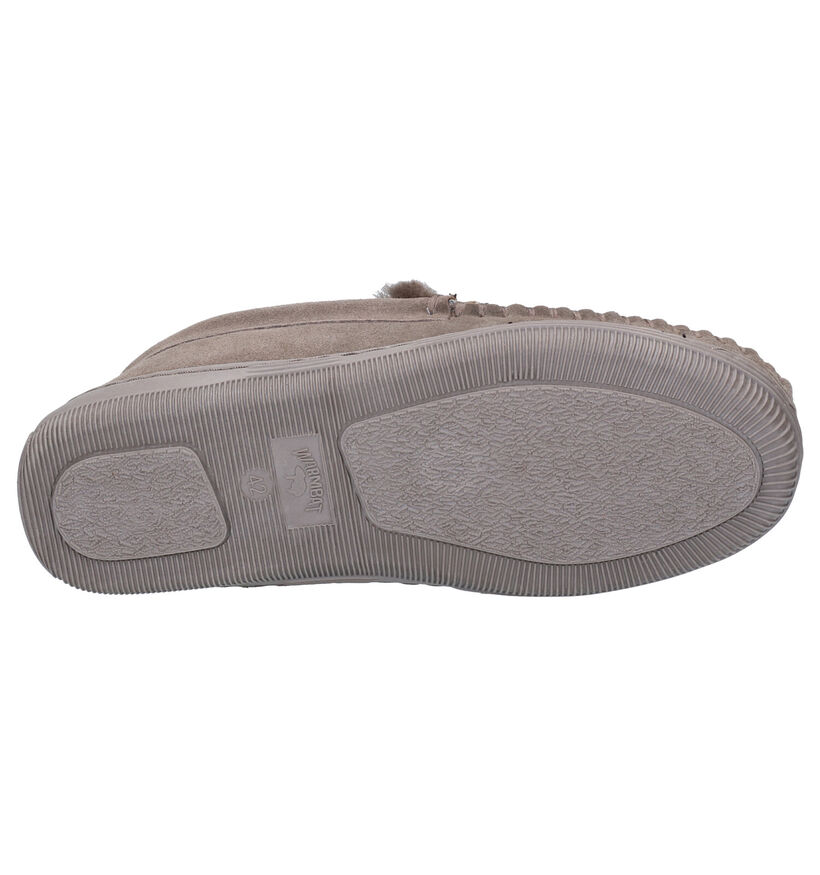 Warmbat Grizzly Pantoufles en Cognac pour hommes (314422)