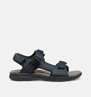 Sandales de marche bleu