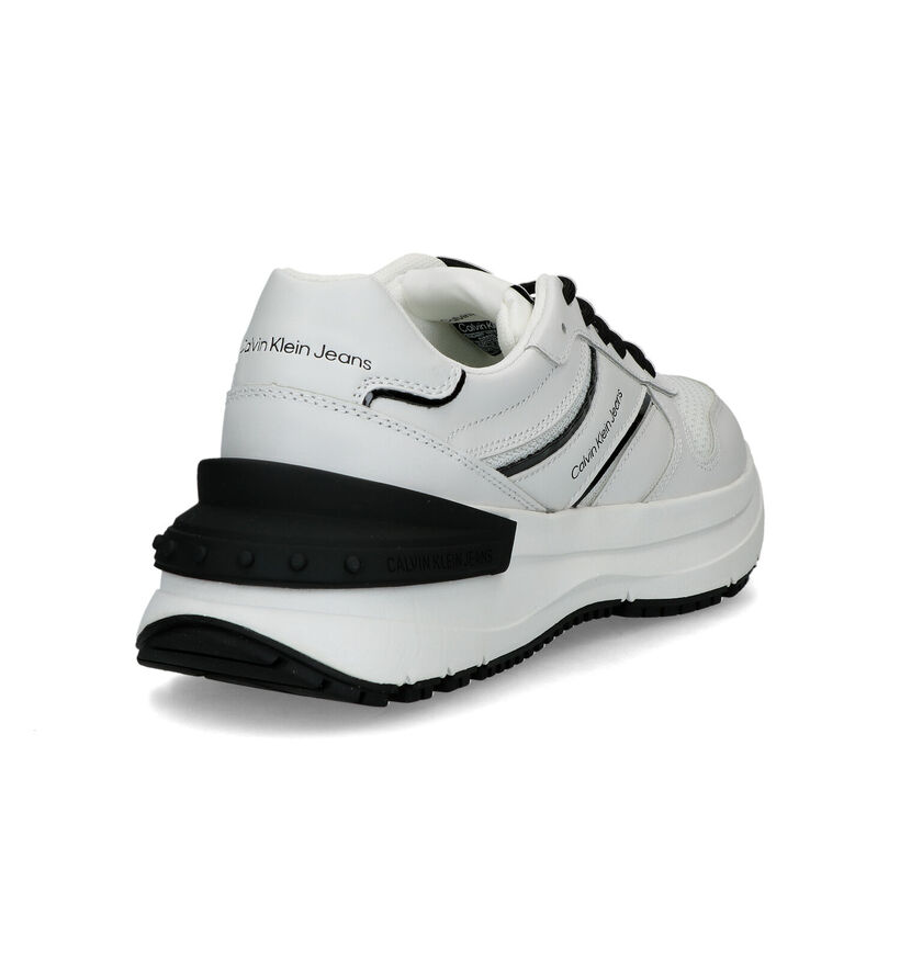 Calvin Klein Chunky Witte Sneakers voor dames (318624) - geschikt voor steunzolen