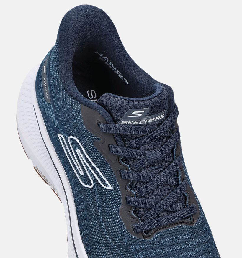 Skechers Go Run Consistent 2.0 Baskets en Bleu fonc&eacute; pour hommes (375649)