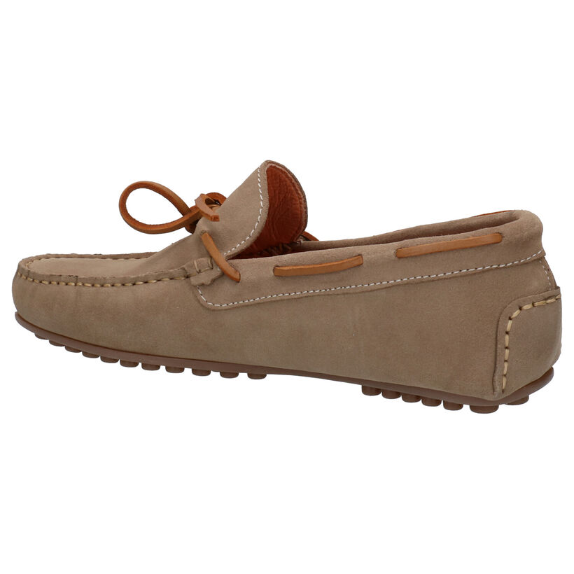 Scapa Beige Mocassins in nubuck (280533)