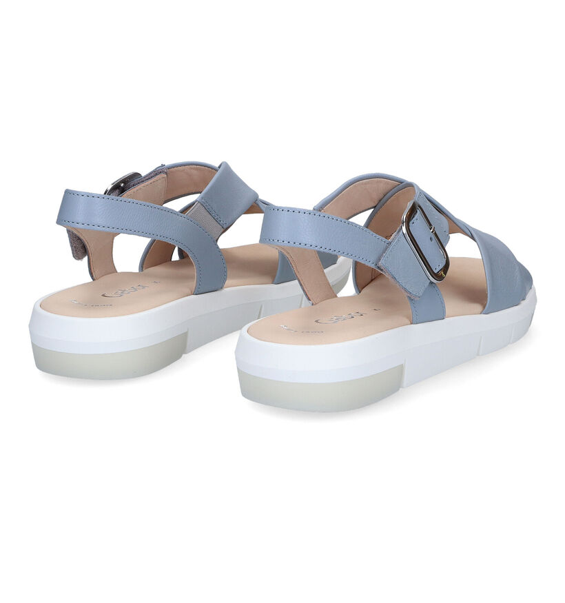 Gabor Best Fitting Sandales en Bleu pour femmes (306221)