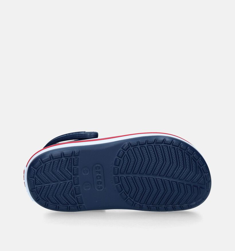 Crocs Crocband Nu-pieds en Bleu pour filles, garçons (341620)