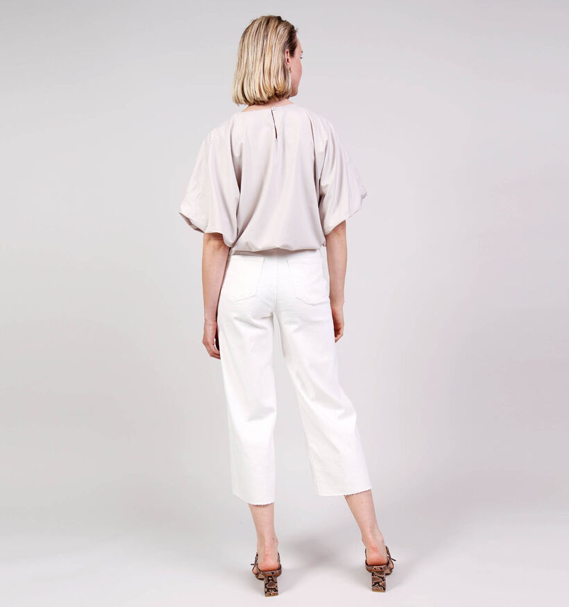 Sisters Point Gufo Blouse en Beige pour femmes (377817)