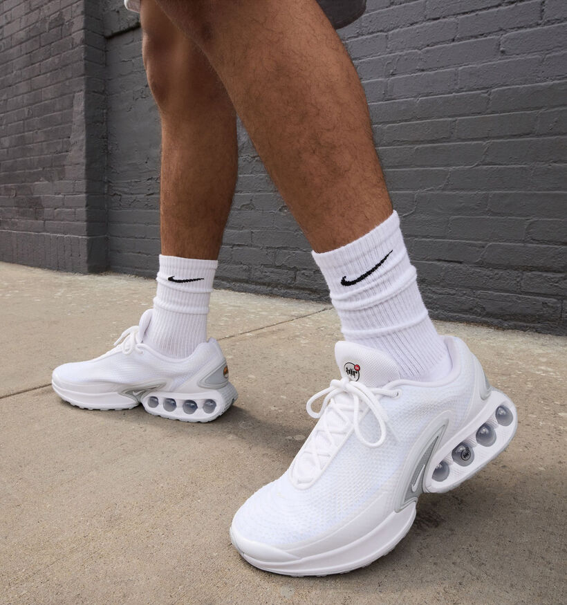 Nike Air Max Baskets basses en Blanc pour hommes (376123) - pour semelles orthop&eacute;diques