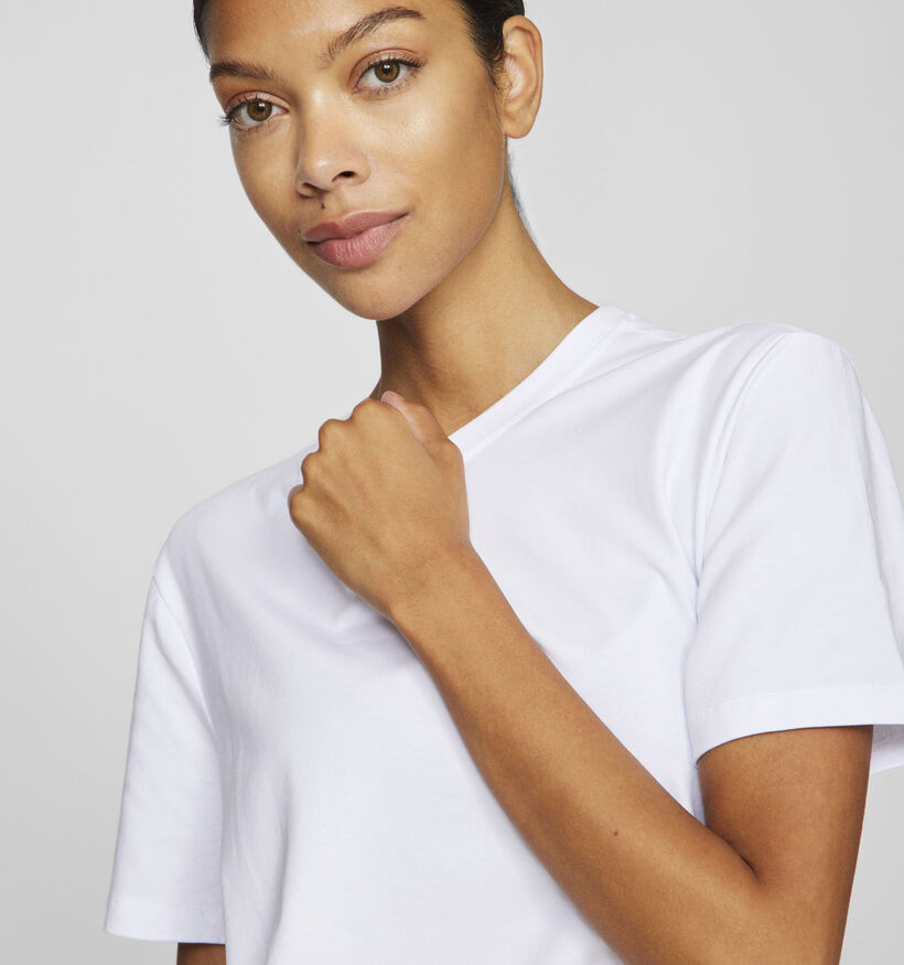 Vila Nora Witte T-shirt voor dames (368096)