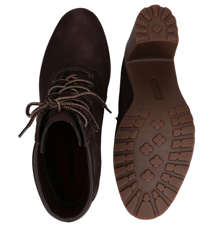 Timberland Allington 6IN Taupe Enkellaarzen voor dames (313454)