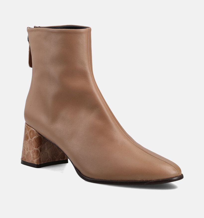 Zinda Beige Laarzen voor dames (364401)