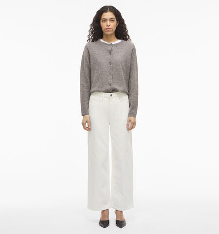 Vila Jeans Wit/Blauw