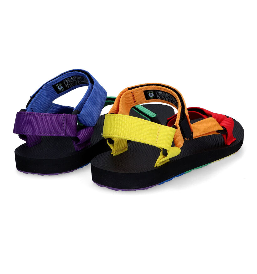 Teva Original Universal Sandales Multicolore en textile (305633)