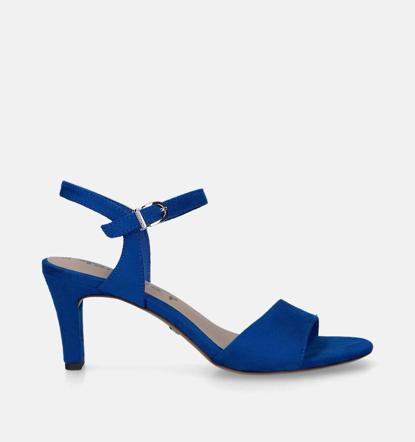 Tamaris Sandales avec talon en Bleu pour femmes (338241)