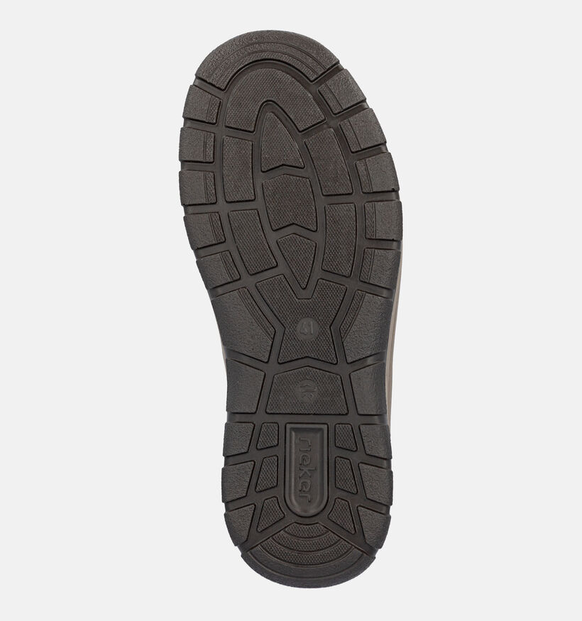 Rieker Antistress Chaussures plates en Cognac pour hommes (376516) - pour semelles orthop&eacute;diques