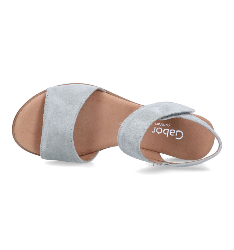 Gabor Comfort Blauwe Sandalen Met Sleehak voor dames (323123)