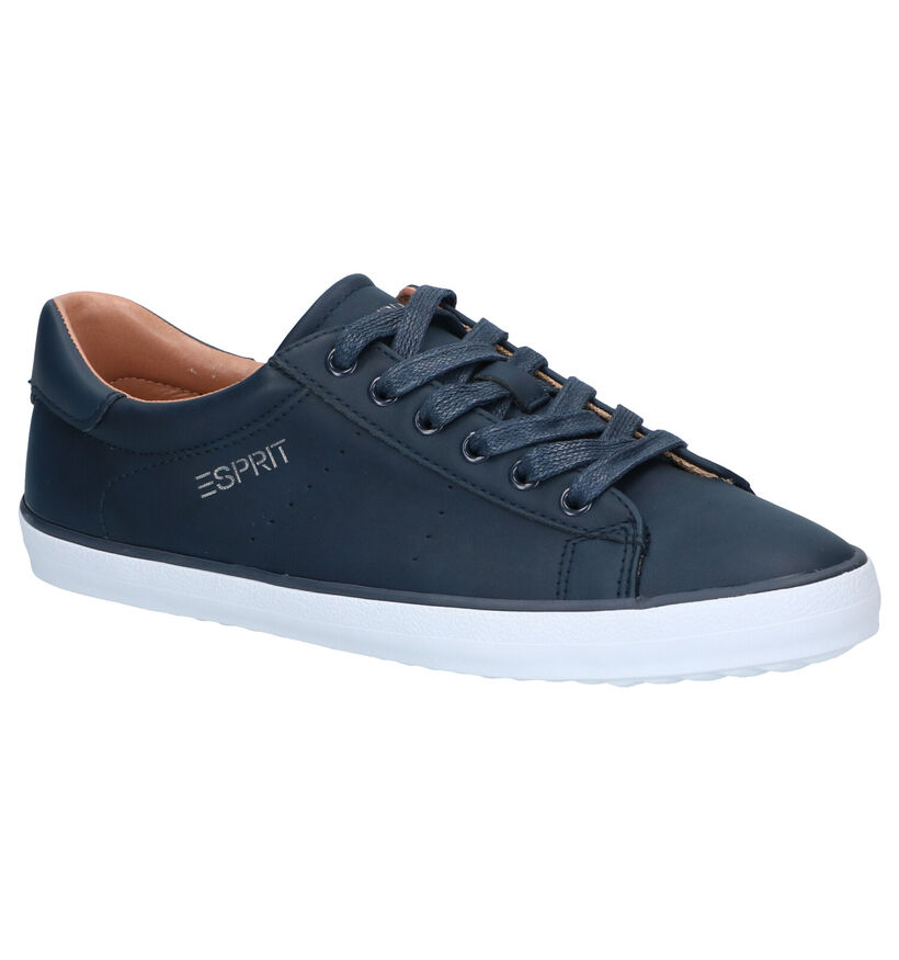 Esprit Miana Lu Chaussures à lacets en Gris en simili cuir (285901)