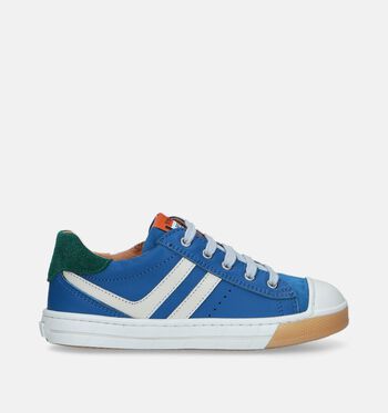 Rits/veterschoenen blauw