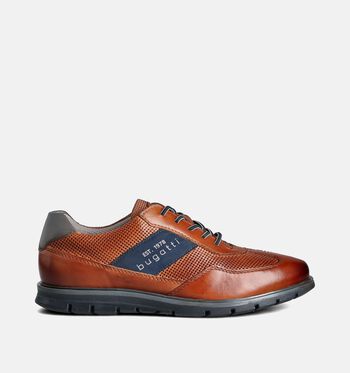Geklede schoenen cognac