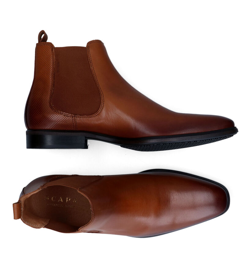 Scapa Chaussures classiques en Cognac en cuir (317140)