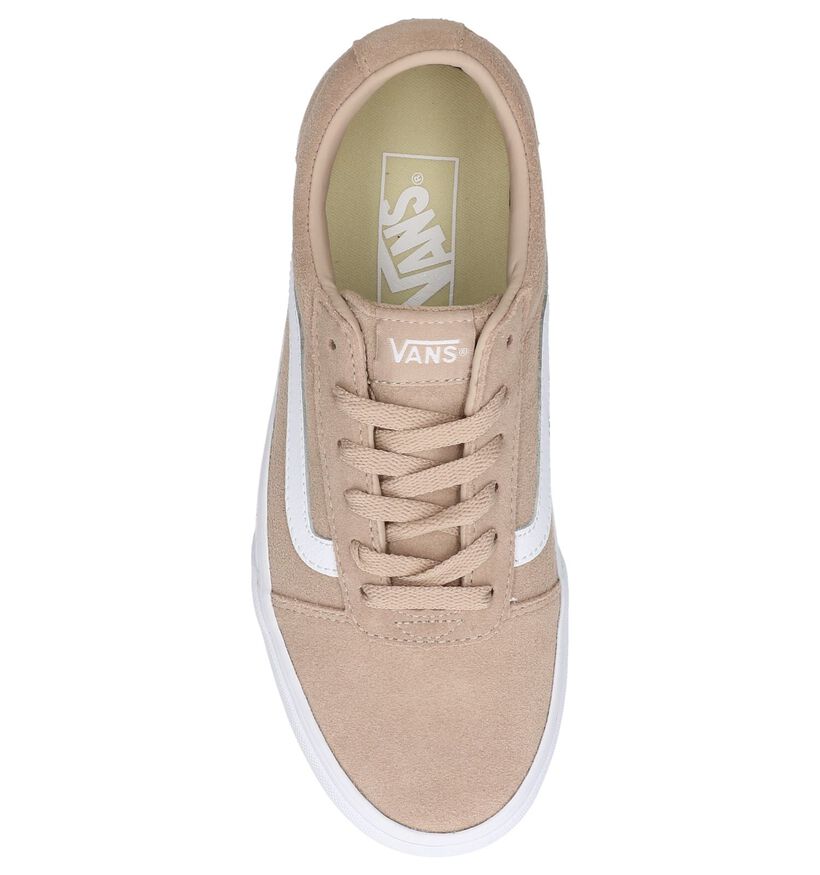 Vans Ward Platform Zwarte Skate sneakers voor dames (328043)