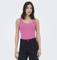 JDY Nanna Scallop Edge Roze Top voor dames (374857)