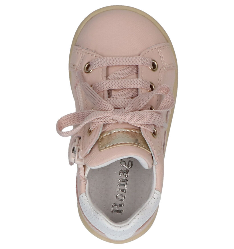 Romagnoli Chaussures pour bébé  en Rose en cuir (269560)