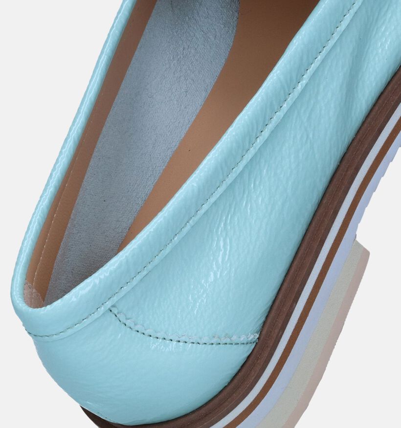 Regarde Le Ciel Dalma-02 Chaussures sans lacets en Bleu pour femmes (337333)