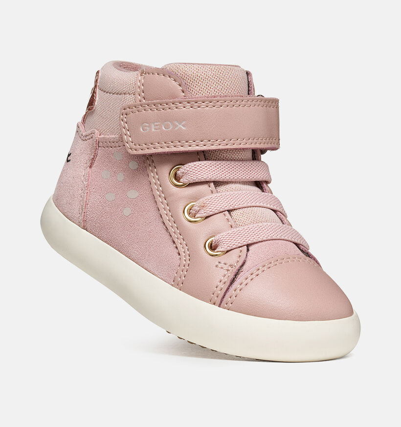 Geox Gisli Roze Babyschoentjes voor meisjes (376246) - geschikt voor steunzolen