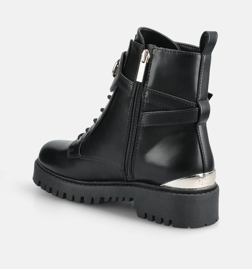 Guess Olanna Zwarte Boots met Veter voor dames (375748)