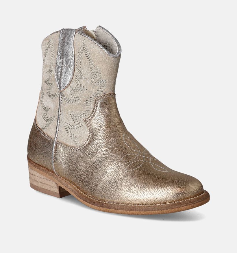 Little David Kentucky 2A Gouden Laarzen voor meisjes (355363) - geschikt voor steunzolen