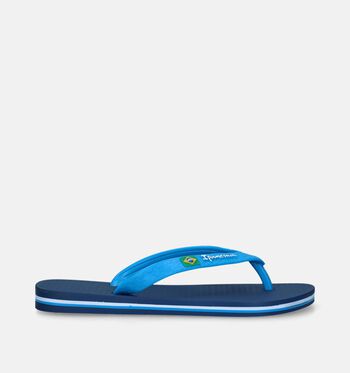 Teenslippers blauw