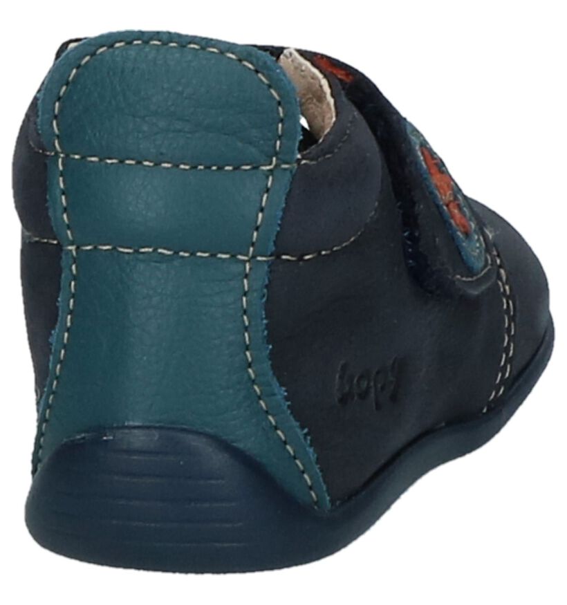 Bopy Pavelo Donkerblauwe Babyschoentjes in nubuck (224420)