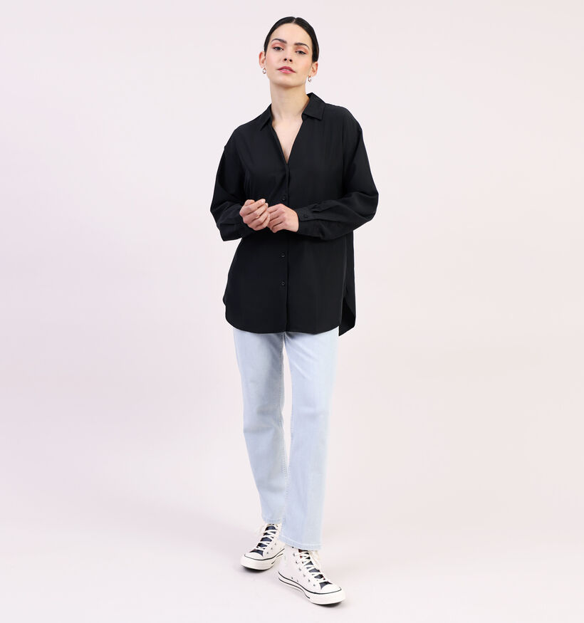 JDY Lina Blauw Lang Hemd voor dames (330384)