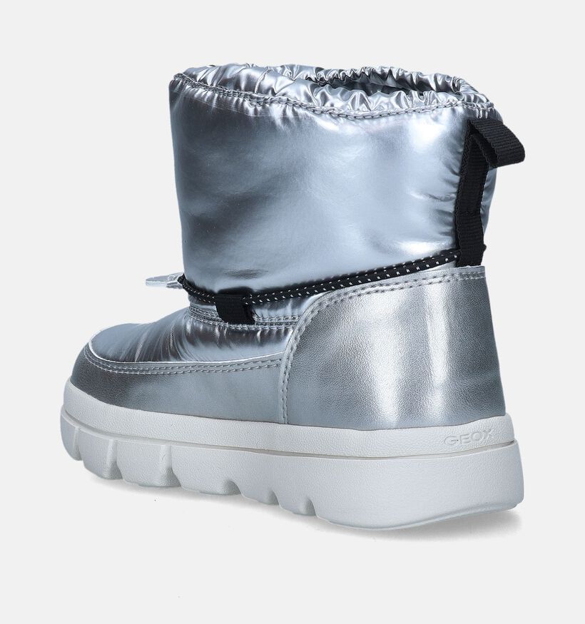 Geox Willaboom Bottes en Argent pour filles (345959) - pour semelles orthopédiques