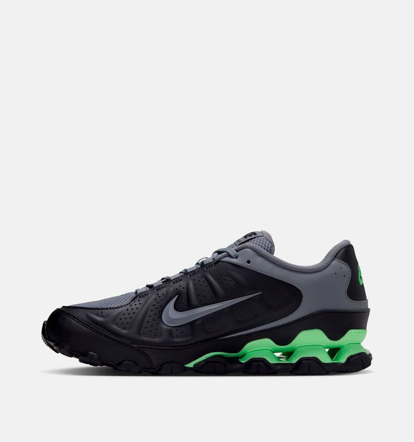 Nike Reax TR Baskets en Noir/Vert pour hommes (376141)