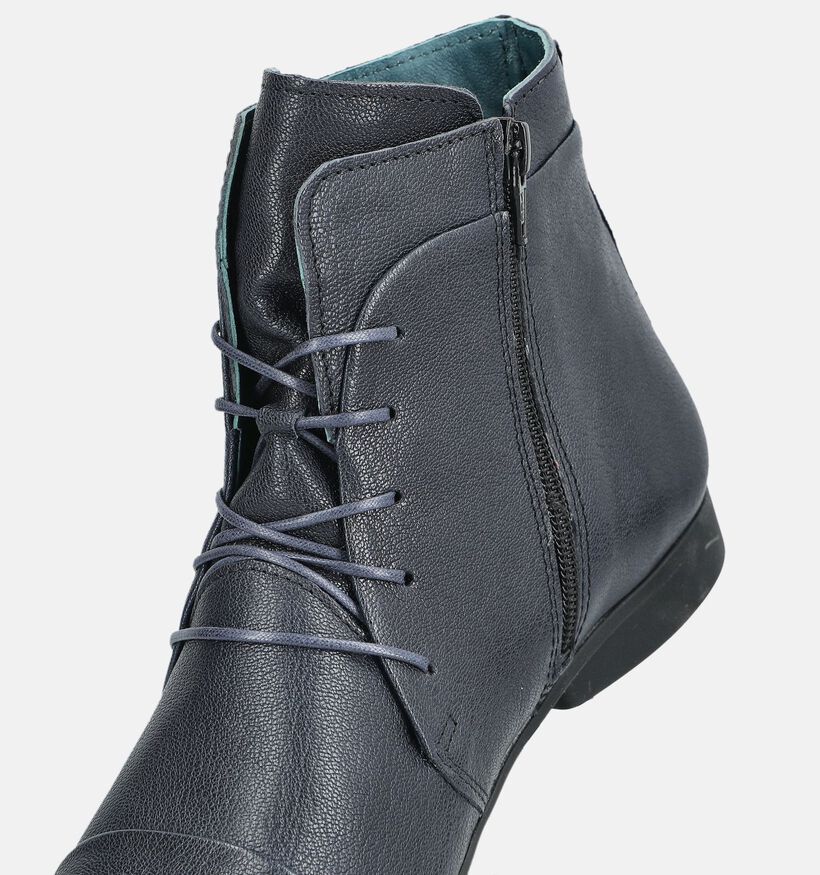 Think! Guad2 Donkerblauwe Boots met Veter voor dames (381353)
