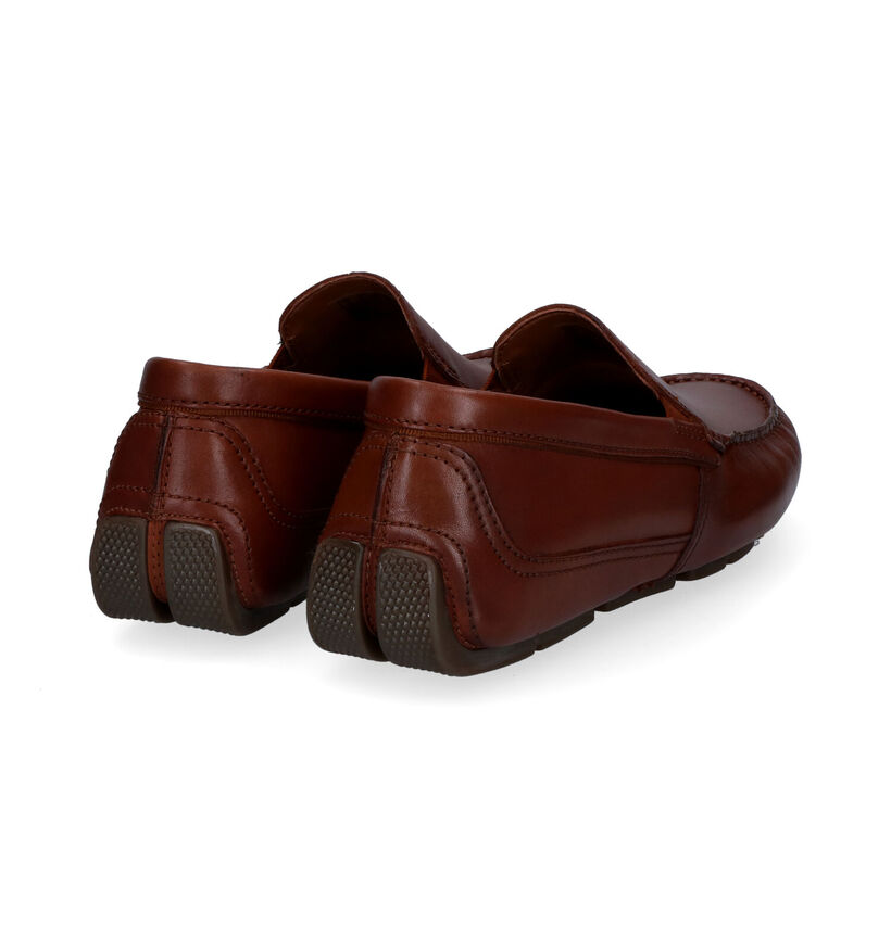 Clarks Markman Plain Loafers en Cognac pour hommes (321963)
