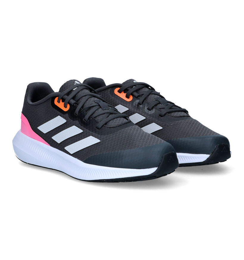 adidas Runfalcon 3.0 Grijze Sneakers voor meisjes (324150) - geschikt voor steunzolen