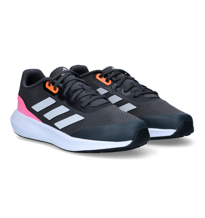 adidas Runfalcon 3.0 Baskets en Gris pour filles (324150) - pour semelles orthopédiques