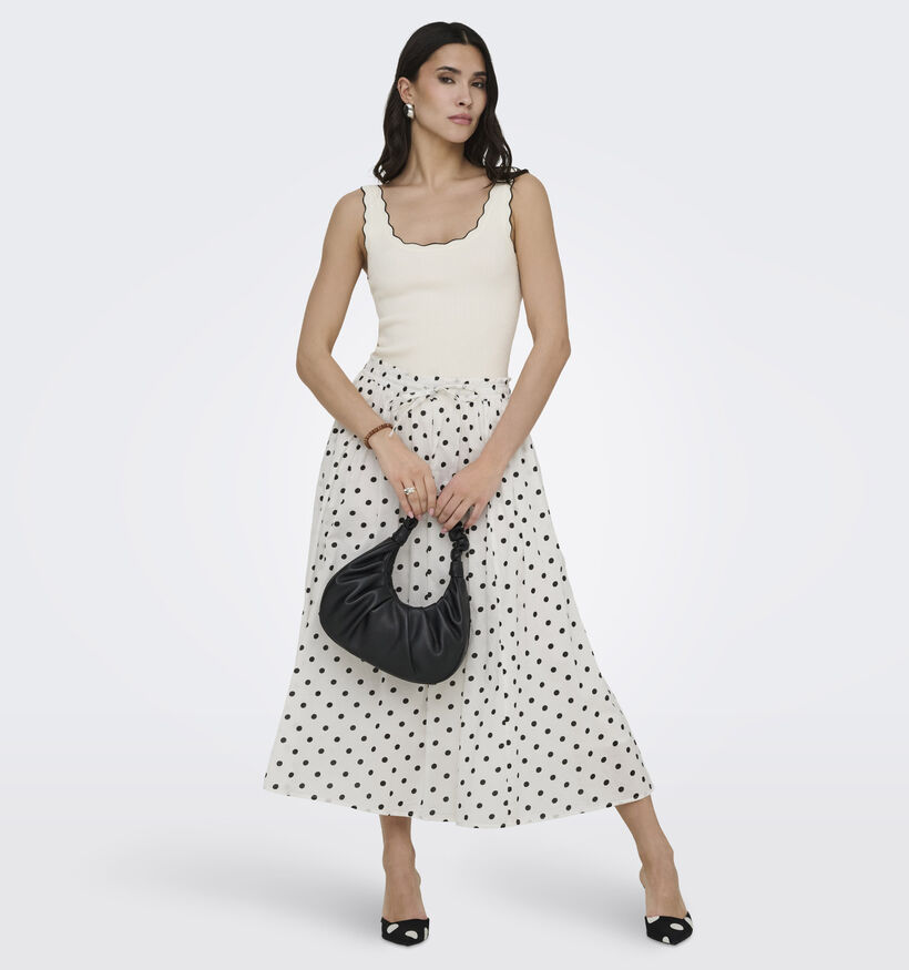 JDY Nanna Scallop D&eacute;bardeur en Ecru pour femmes (370067)