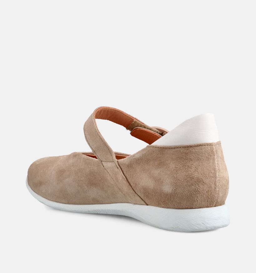 Think! Ballerines en Beige pour femmes (374082)