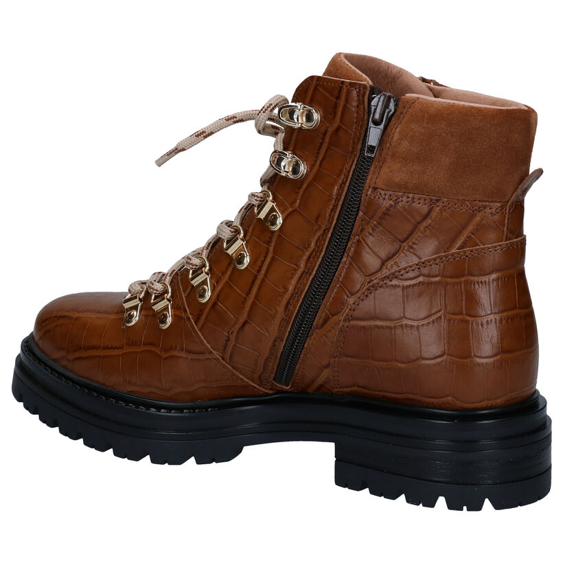 Scapa Bottines en Cognac en cuir (281250)