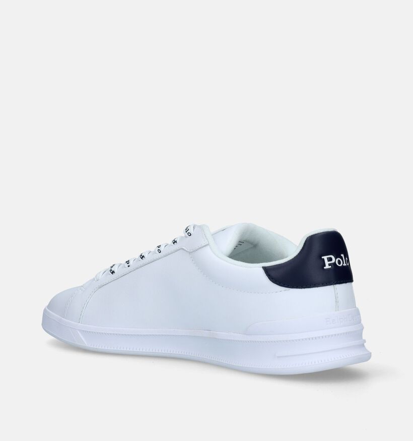 Polo Ralph Lauren HRT Court Chaussures à lacets en Blanc pour hommes (336796)