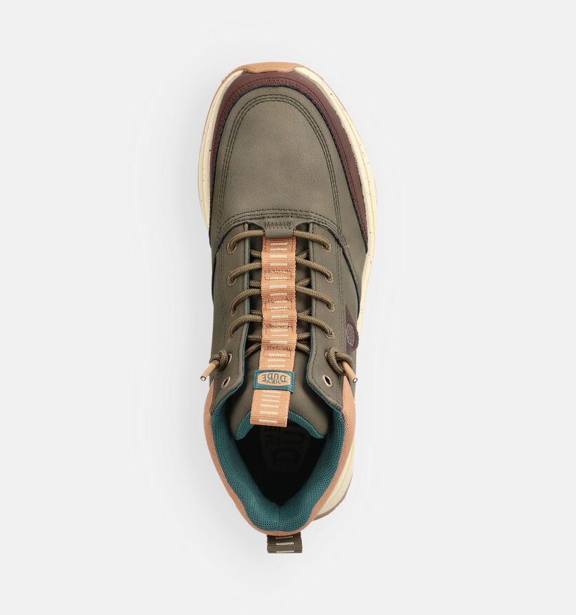 HEYDUDE Tahoe Classic Kakigroene Sneakers voor heren (378087) - geschikt voor steunzolen